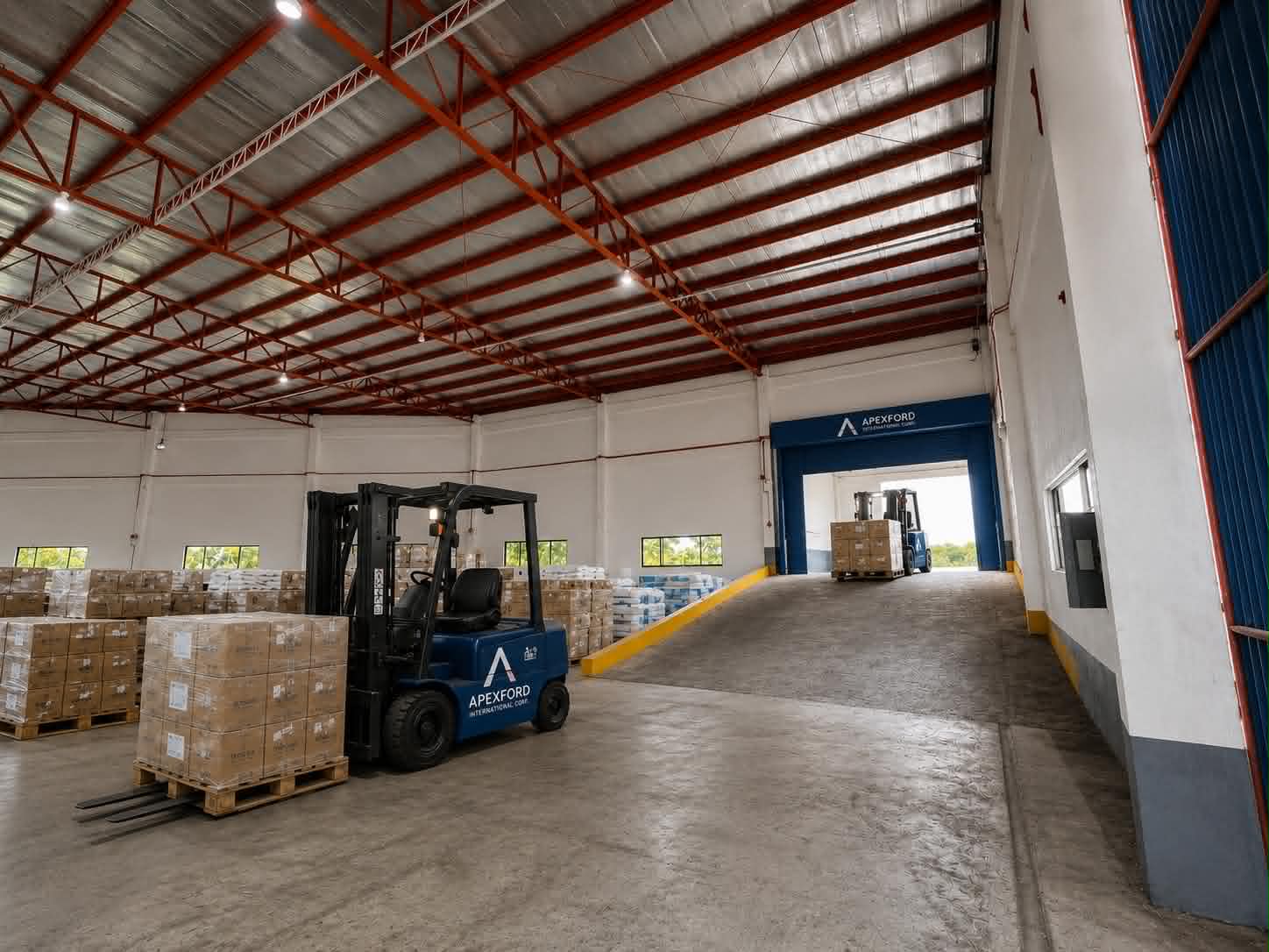 Apexford warehouse dock